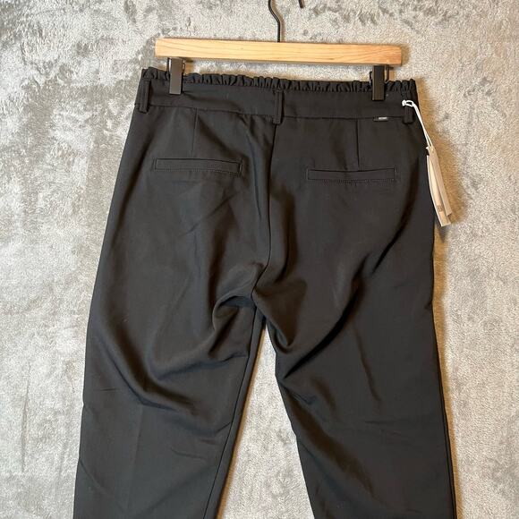 Reiko Leon Tapered Cigarette Fit Pants in Black Size 29 NEW - Picture 4 of 11